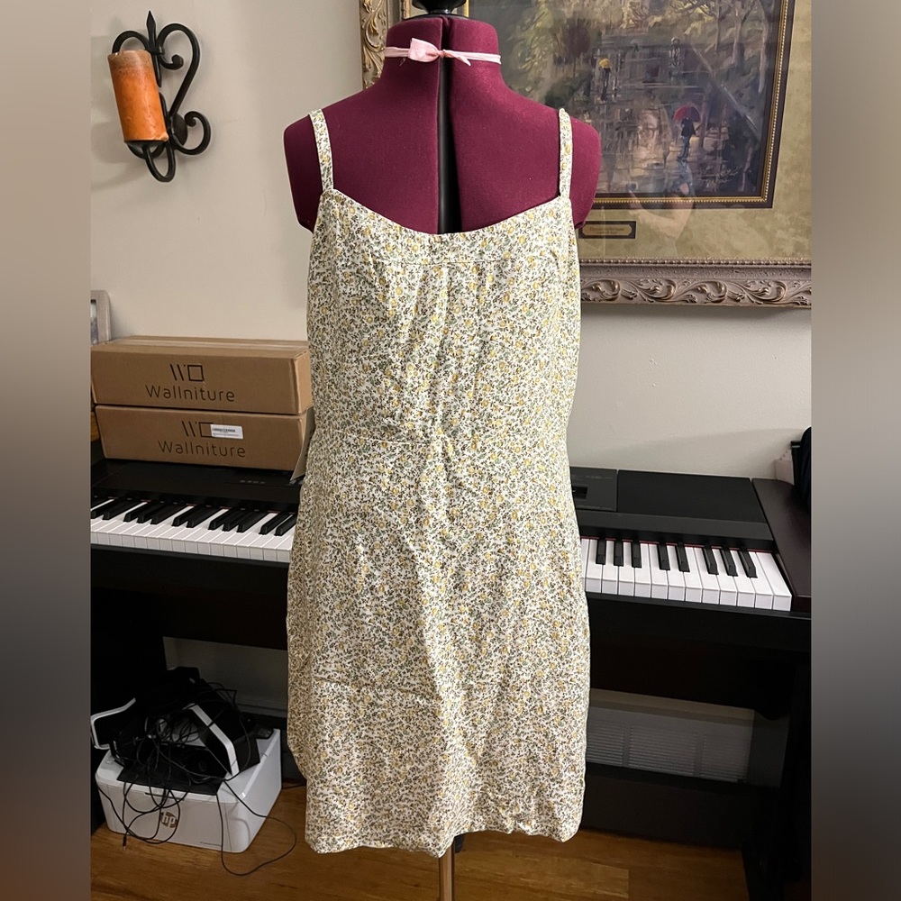 Promesa / böhme , XL, calico floral, light green/yellow/creme